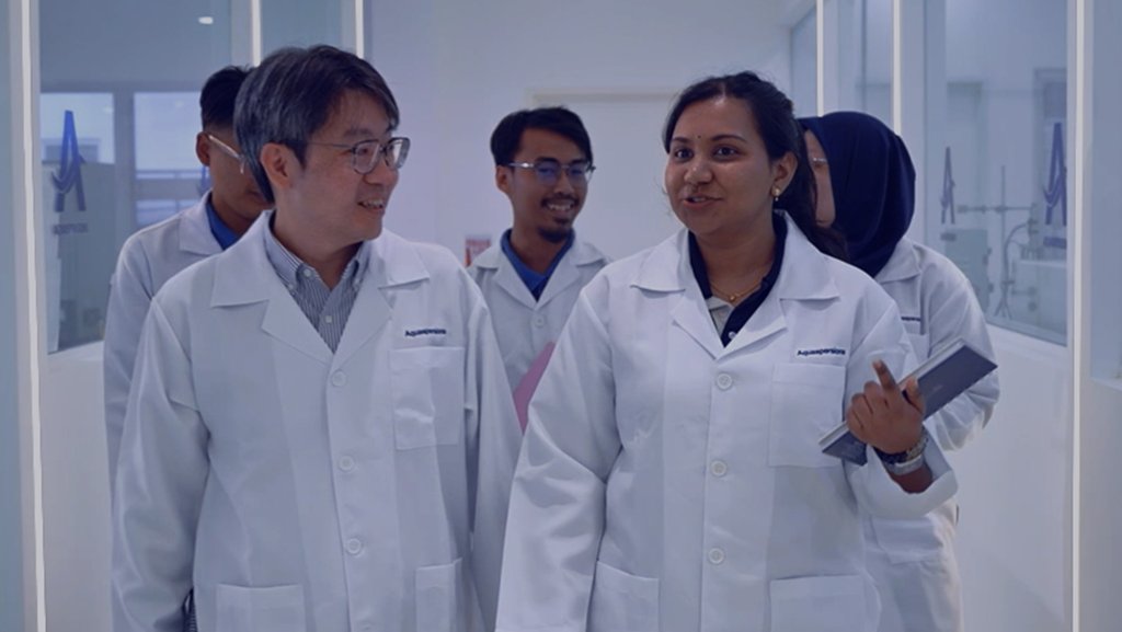 Collaboration is key at Aquaspersions.